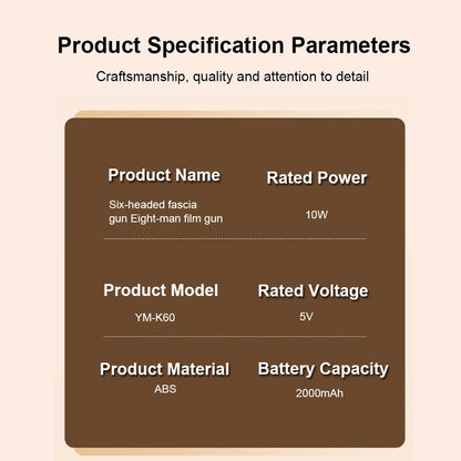 FlexiSix Professional Fascia Massage Gun