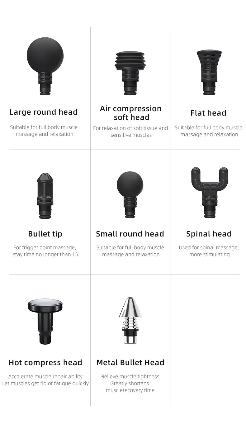 BoosterPro Smart Hit Massage Gun
