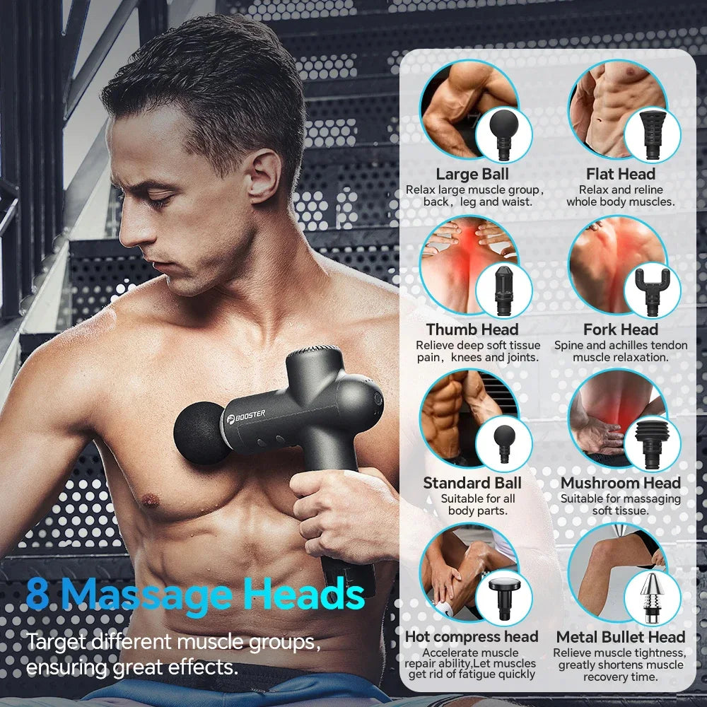BoosterPro Smart Hit Massage Gun