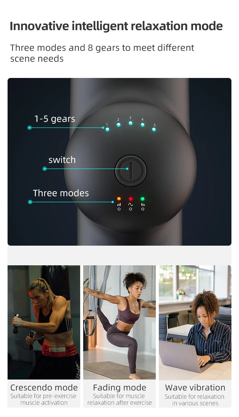 BoosterPro Smart Hit Massage Gun