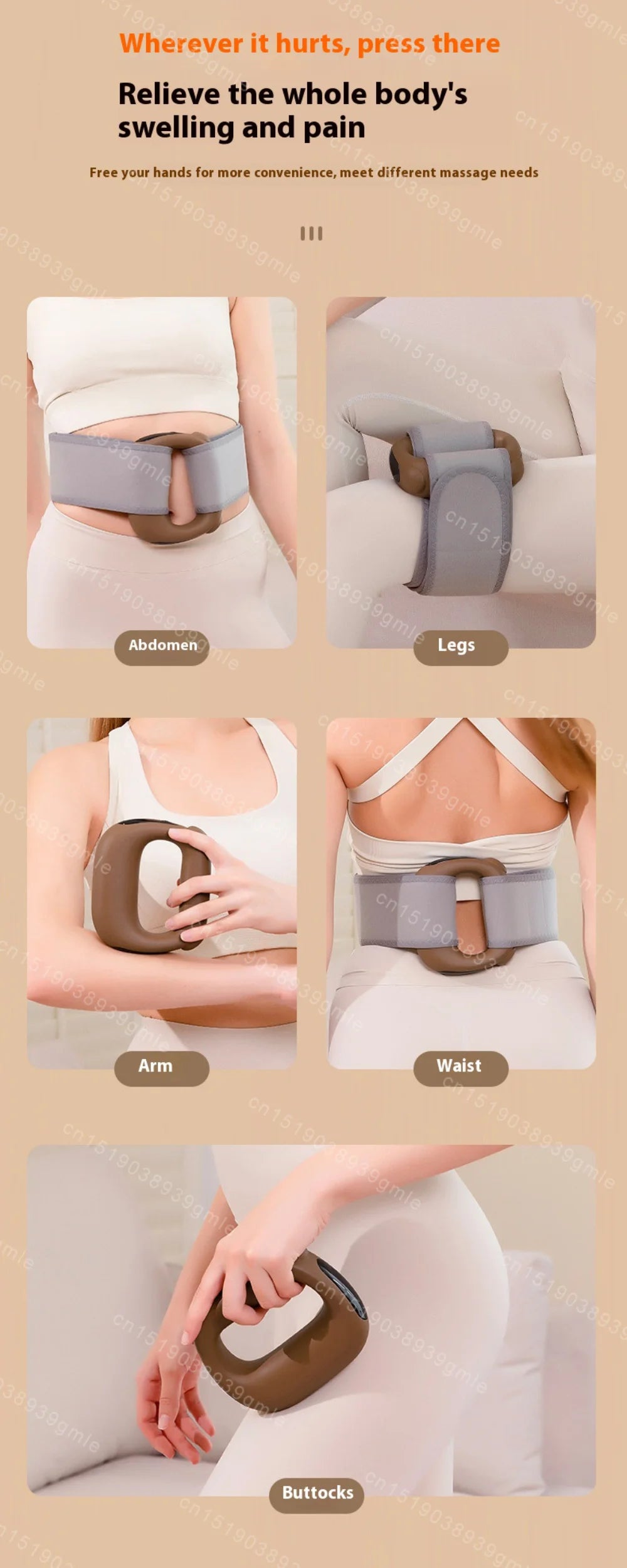 VibraRing Portable Fascia Massager